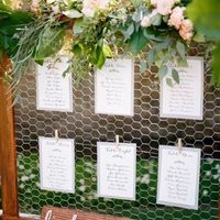 Ideas for seating: escort cards vs. seating chart