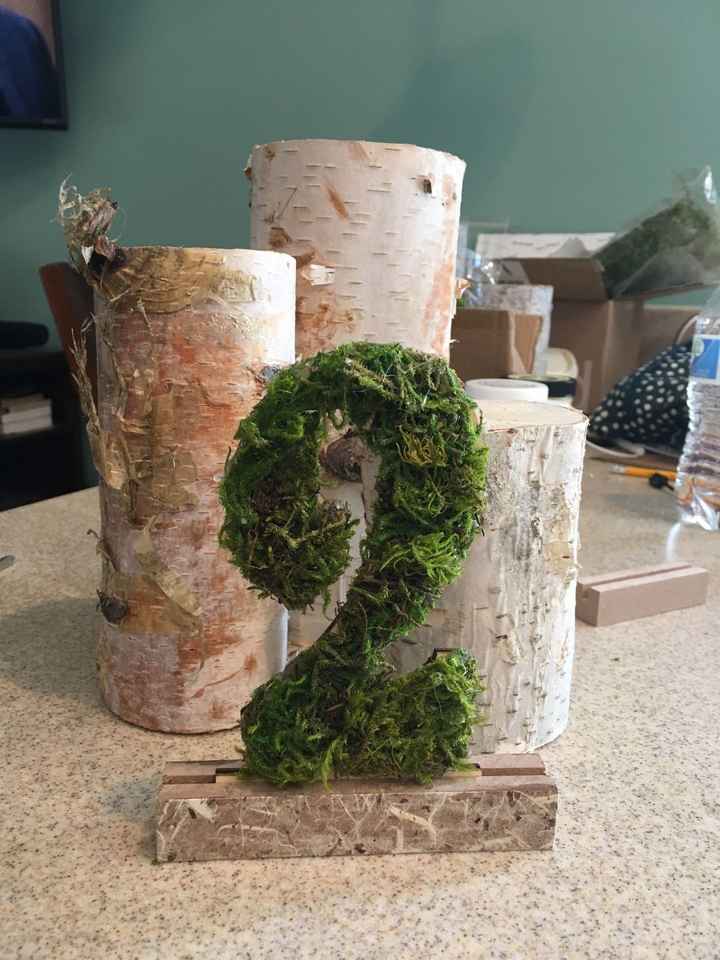 UPDATE: DIY table numbers!