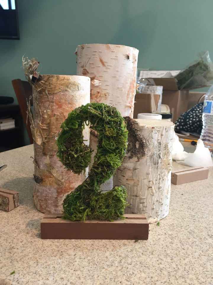 UPDATE: DIY table numbers!