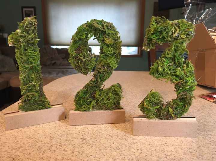 UPDATE: DIY table numbers!