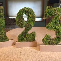 UPDATE: DIY table numbers!