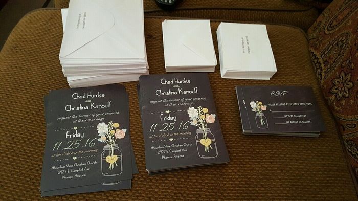 What do your wedding invitations look like?