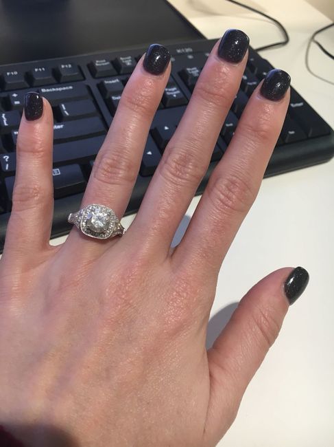 MY RING FINALLY CAME!!