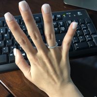 Picked up my wedding band!  Only 12 more days! - 2