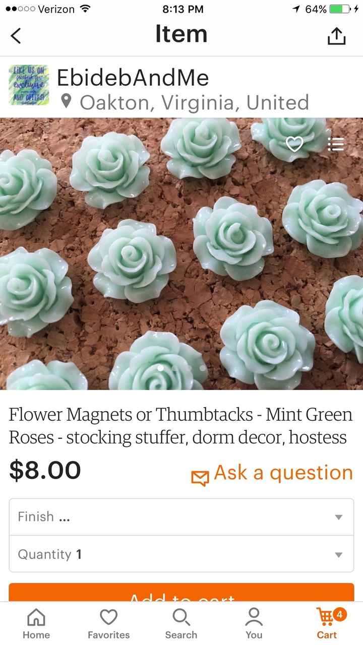 Escort card pins please vote :)