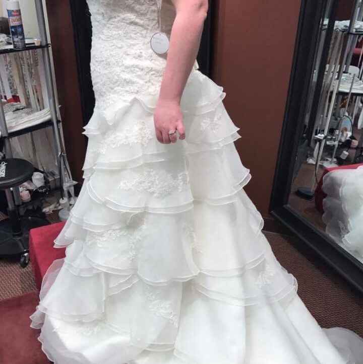 Wedding dress shopping