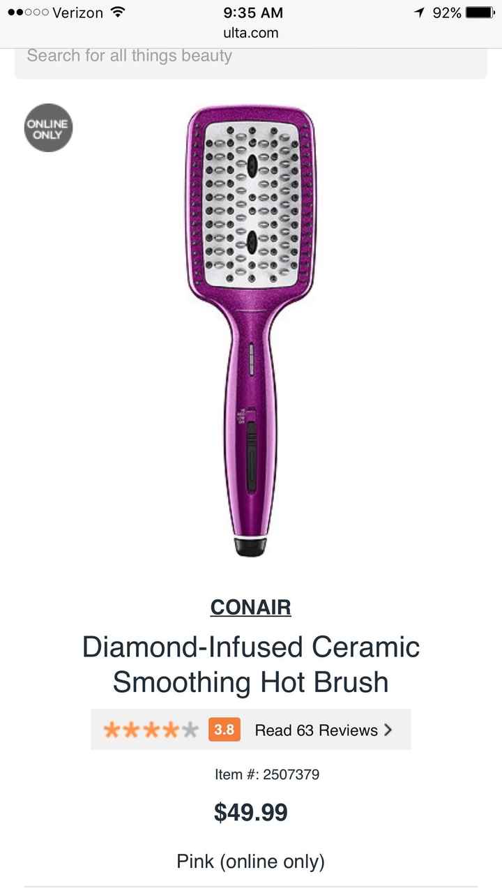 Blow dryers and other ways to straighten hair
