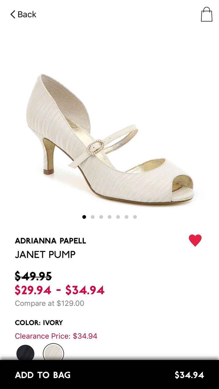 Which color shoe with my dress