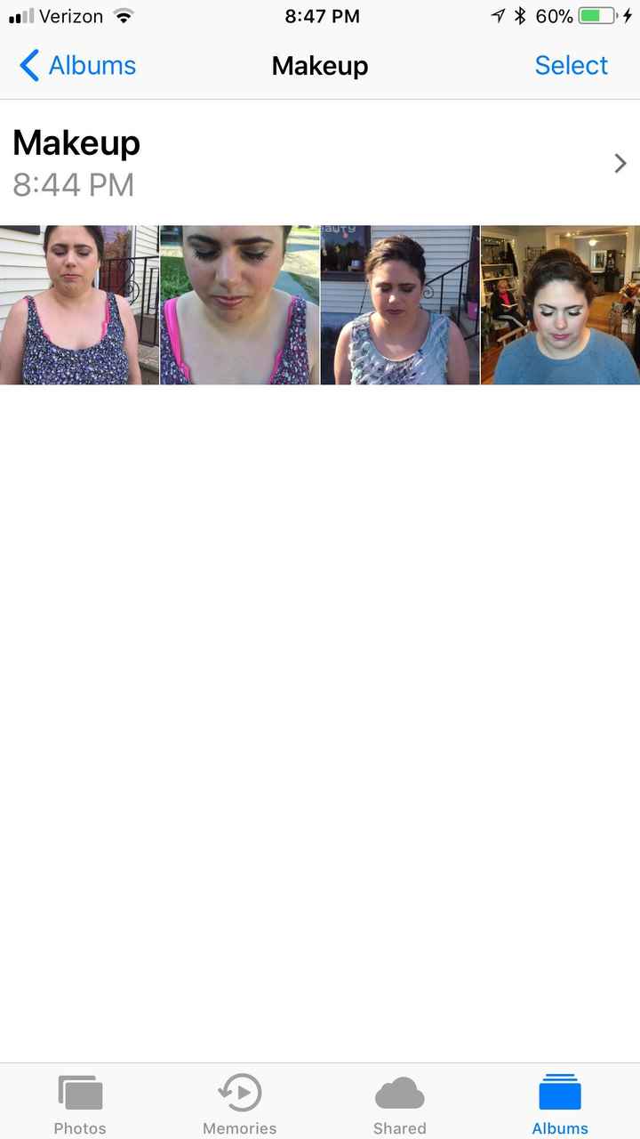 Hair and Makeup Trial... did not love.