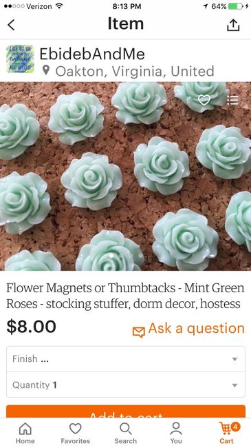Escort card pins please vote :)