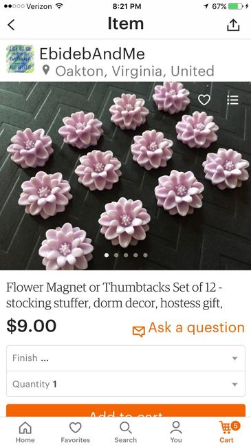Escort card pins please vote :)