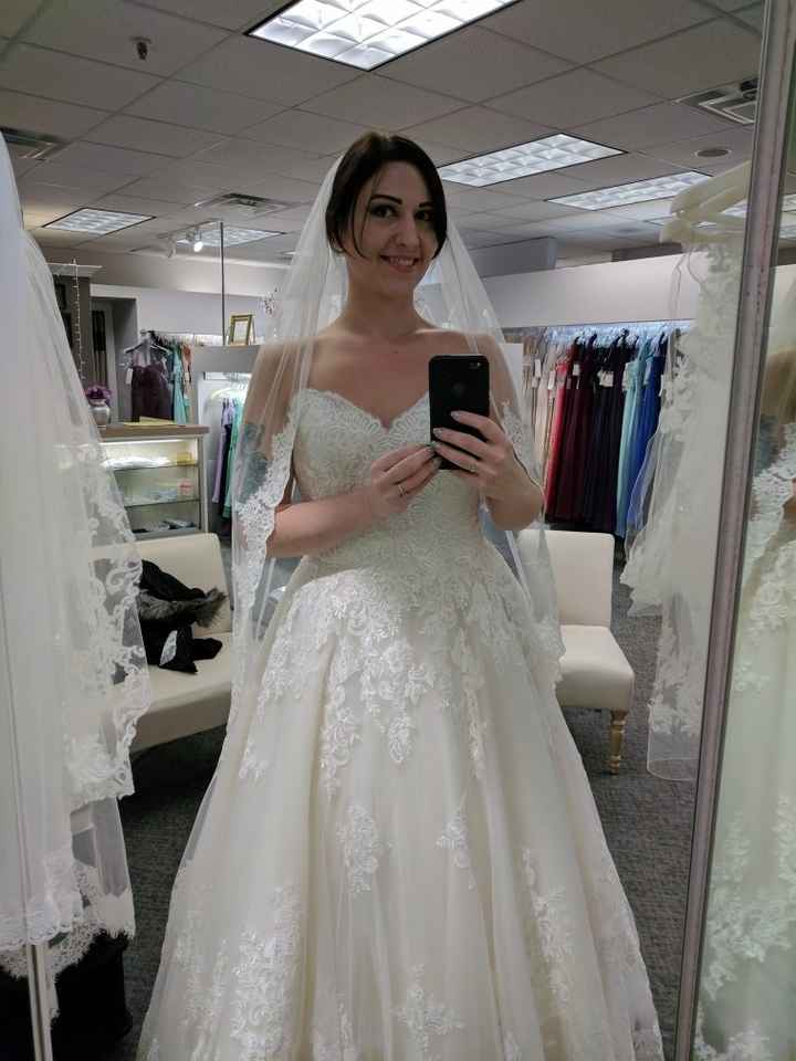 Picked Up My Dress!!!
