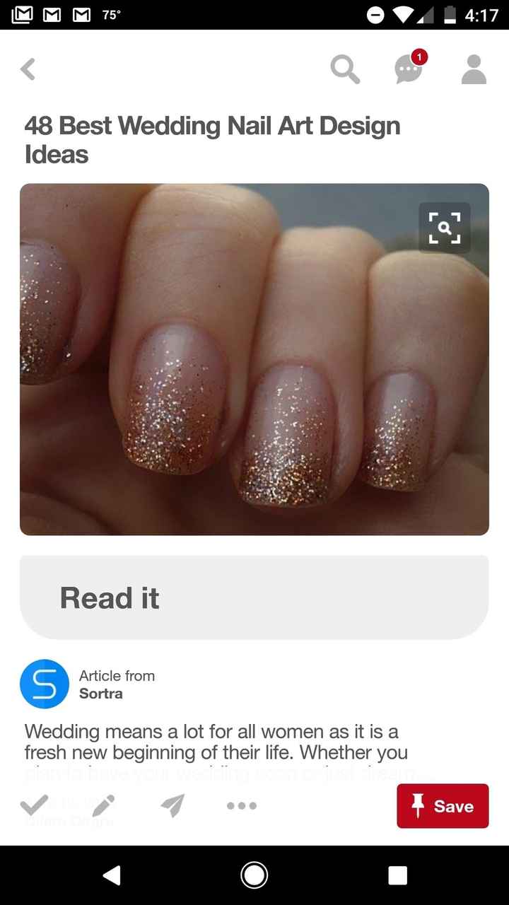 What's your wedding day manicure?