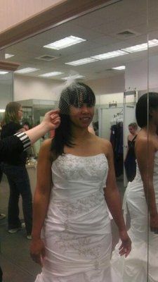 I said yes to the dress!