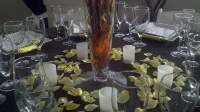 My centerpieces....need ideas.