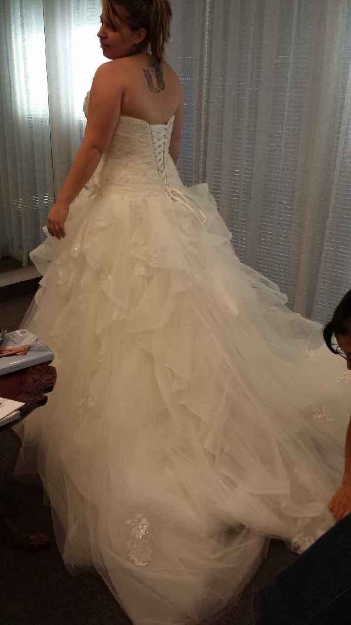 One more dress fitting!