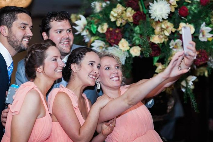 Cell Phone Advice on Wedding Day---@Kimberly, photographic evidence added!
