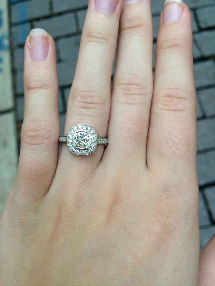 let's see your engagement ring!!