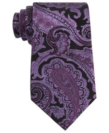 purple tie