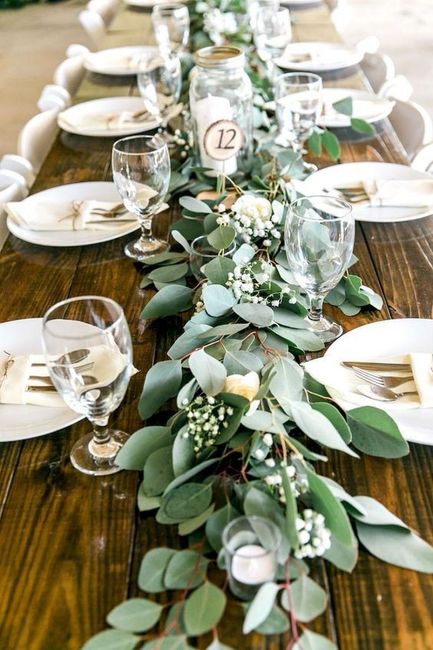 Greenery for centerpieces 1