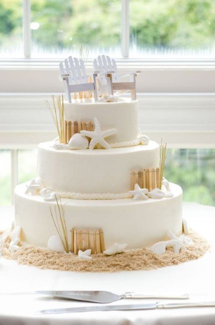 beach cake