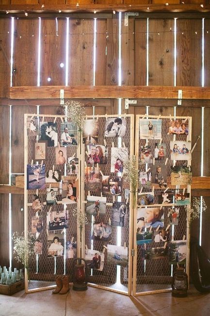 Wedding Picture Display 1