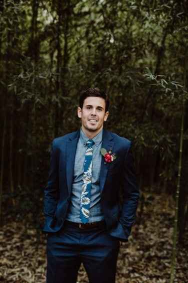 Davids bridal outlet slate blue