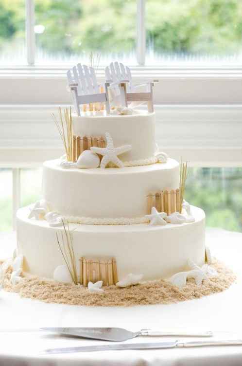 beach cake