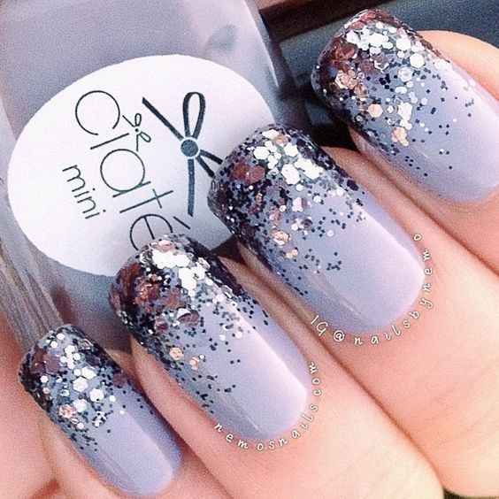 purple nails
