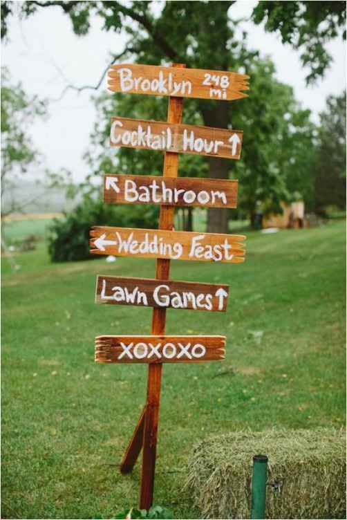 lawn game sign 
