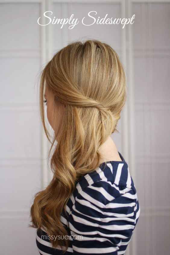 bridal shower hairstyle 