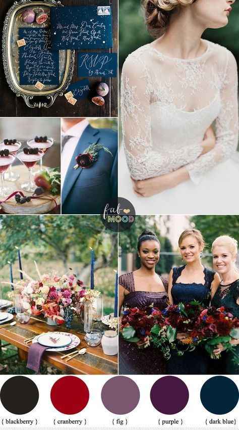 winter wedding colors