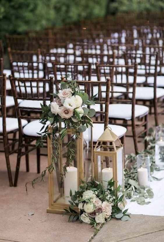 aisle decor