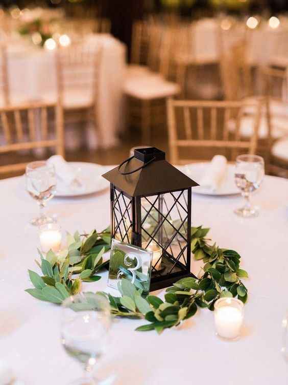 lantern centerpiece