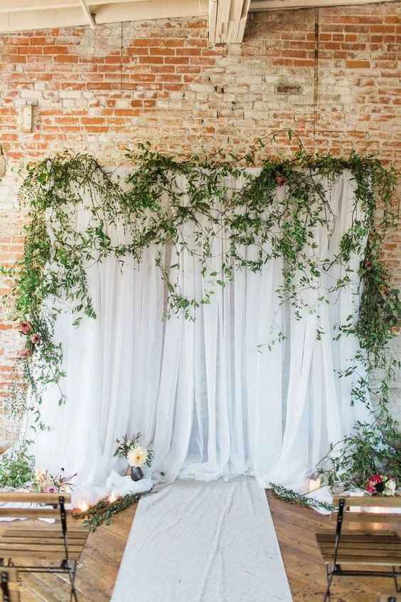 ceremony backdrop