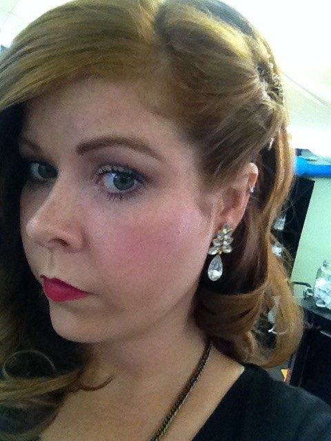 Hair and make up trial...pics...and a question.
