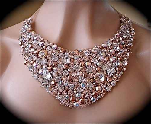 Statement Necklace...Rose Gold, Are You Out There?