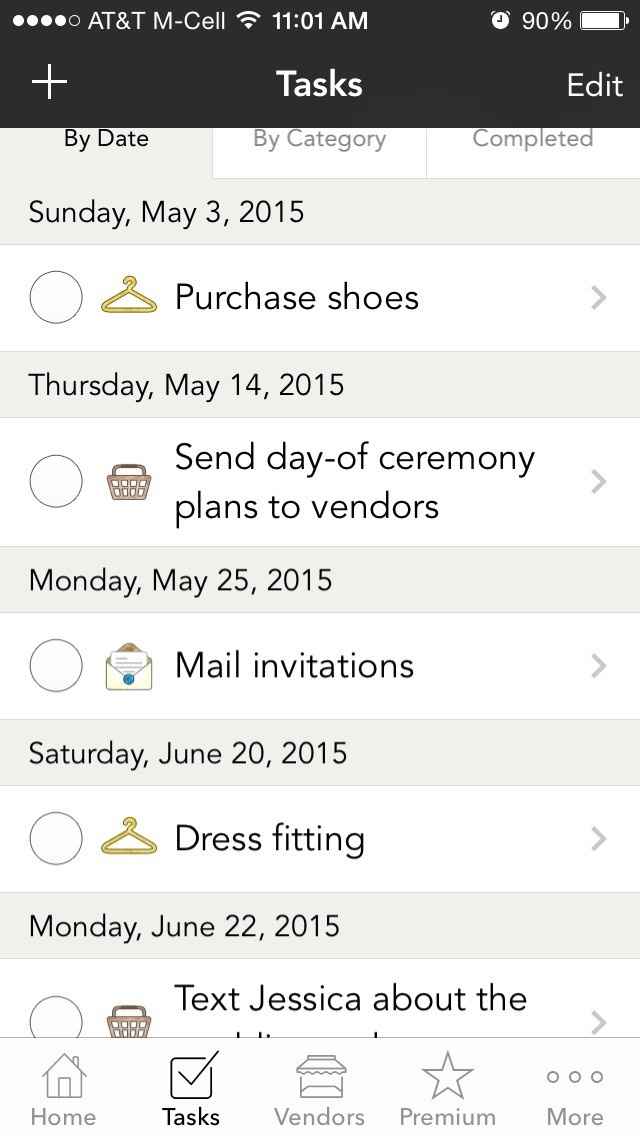 Ultimate checklist of things to buy???