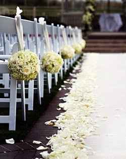 Need ideas for affordable ceremony decor