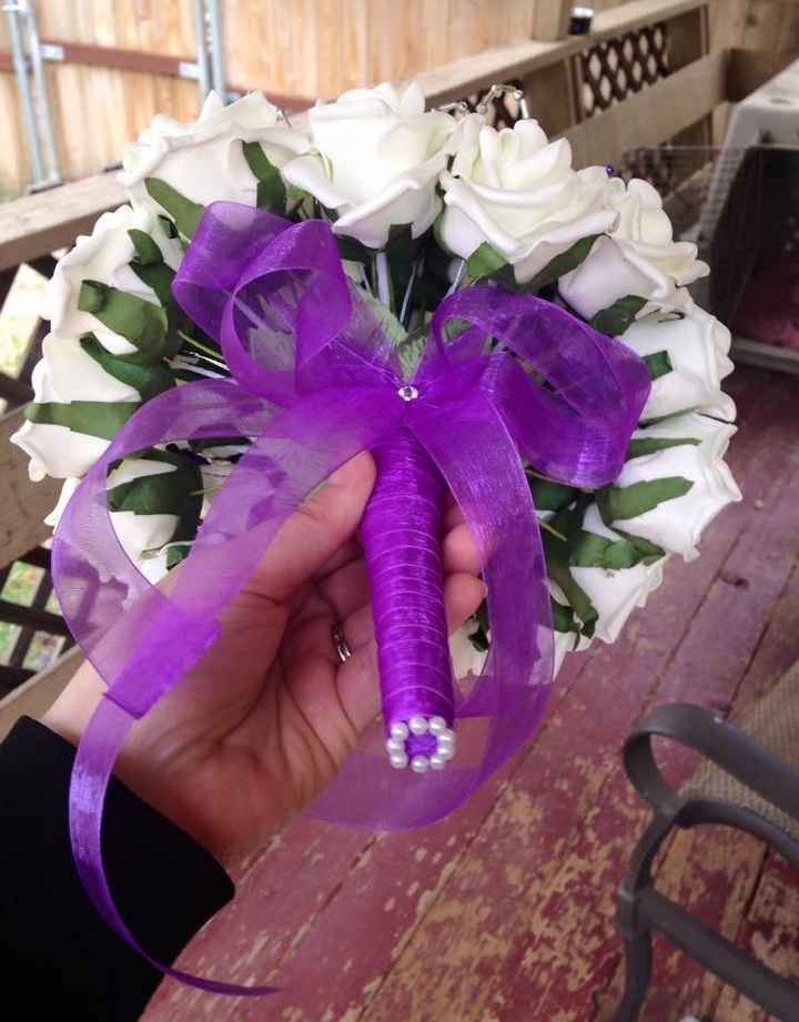 *Update* My bouquet is here!!! =)