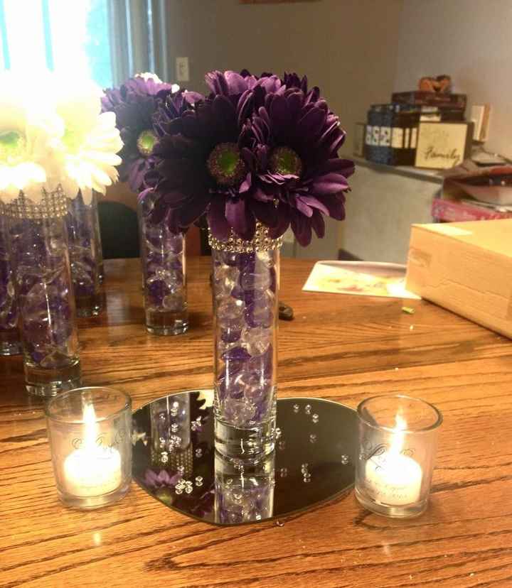 centerpiece project and mockup pics! =)