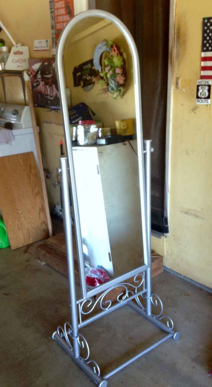 Sorta DIY mirror!!