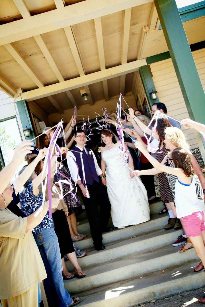 Send off ideas for daytime ceremony?