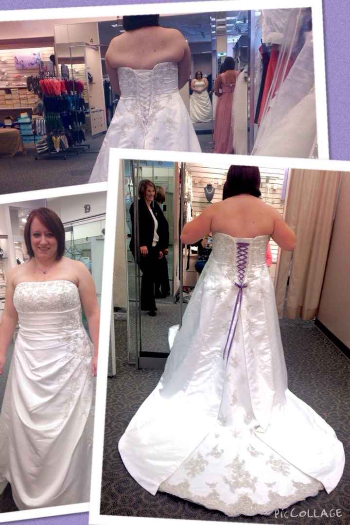 Dressing up my dress! =)