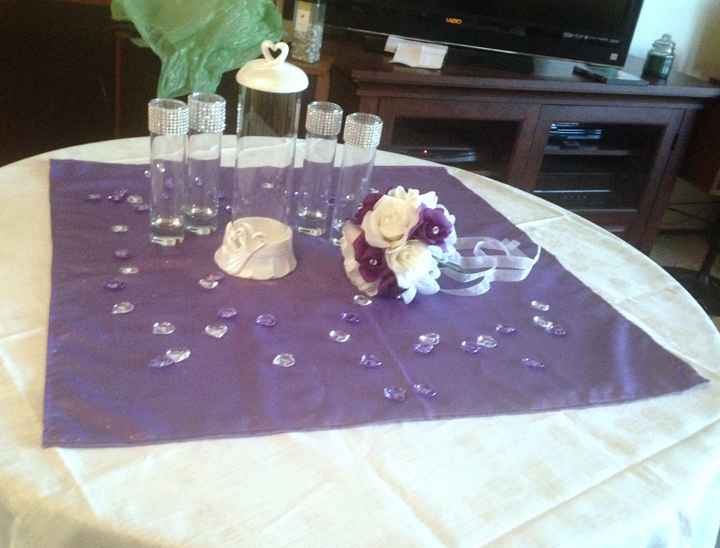 Sand ceremony table mockup