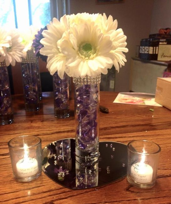 centerpiece project and mockup pics! =)