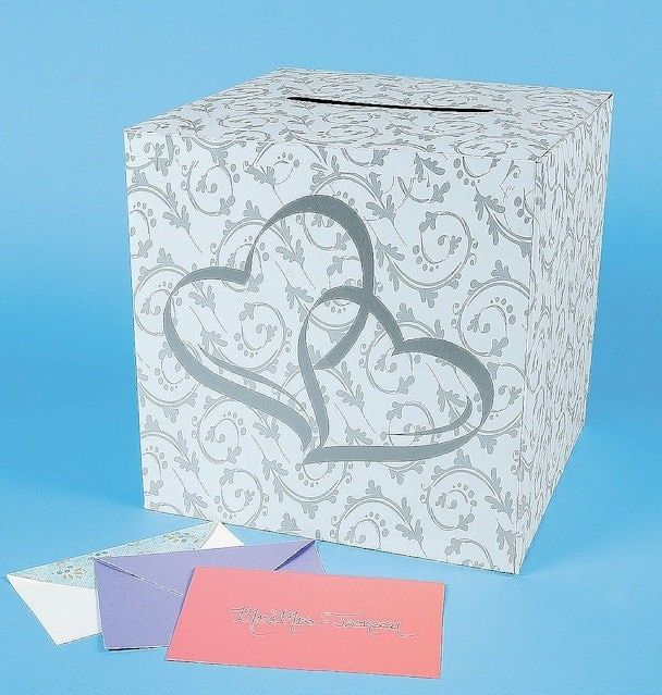 Show me your wedding card box. =)