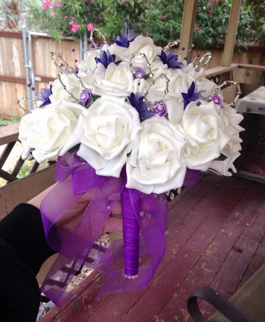 *Update* My bouquet is here!!! =)