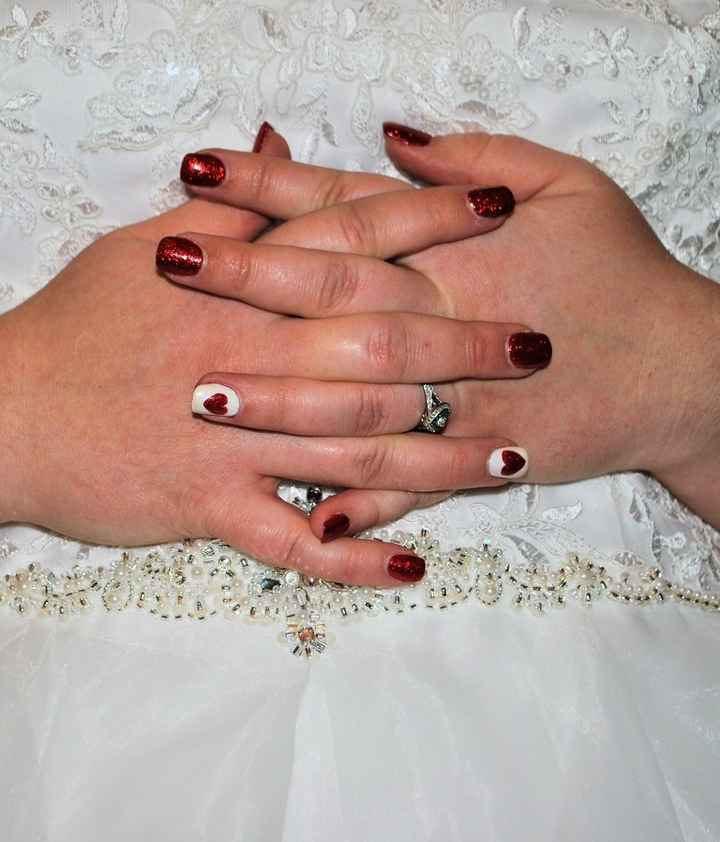 Wedding Day Nails - 1