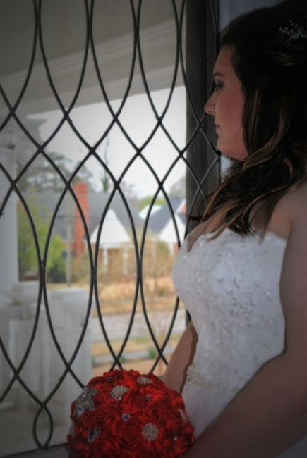 watching guests arrive